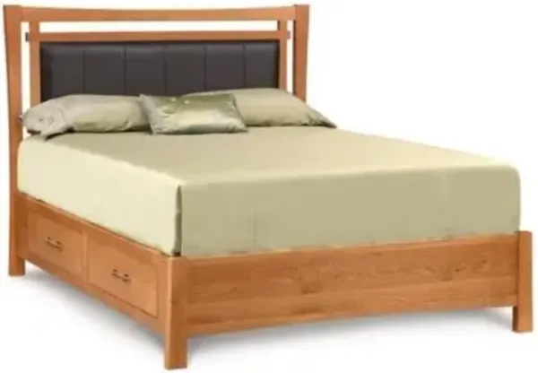 Monterey Storage Bed with Upholstered Panel