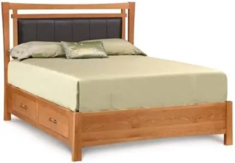 Monterey Storage Bed with Upholstered Panel