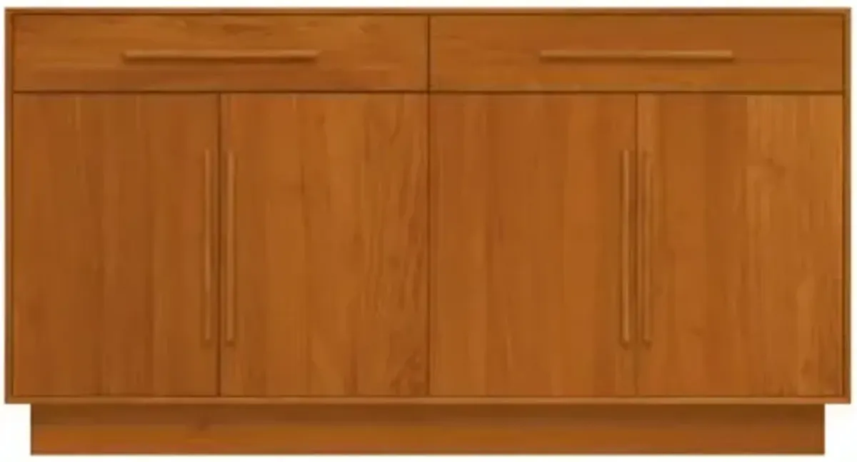 Moduluxe Two-Drawer over Four-Door Dresser, 35-Inch High
