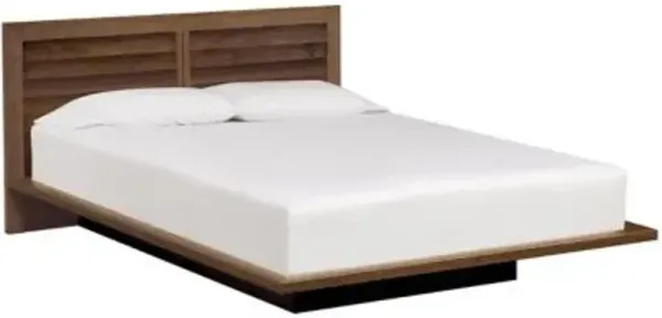 Moduluxe Bed with Louvered Headboard