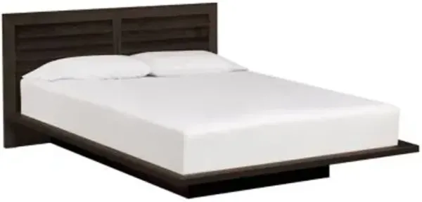 Moduluxe Bed with Louvered Headboard