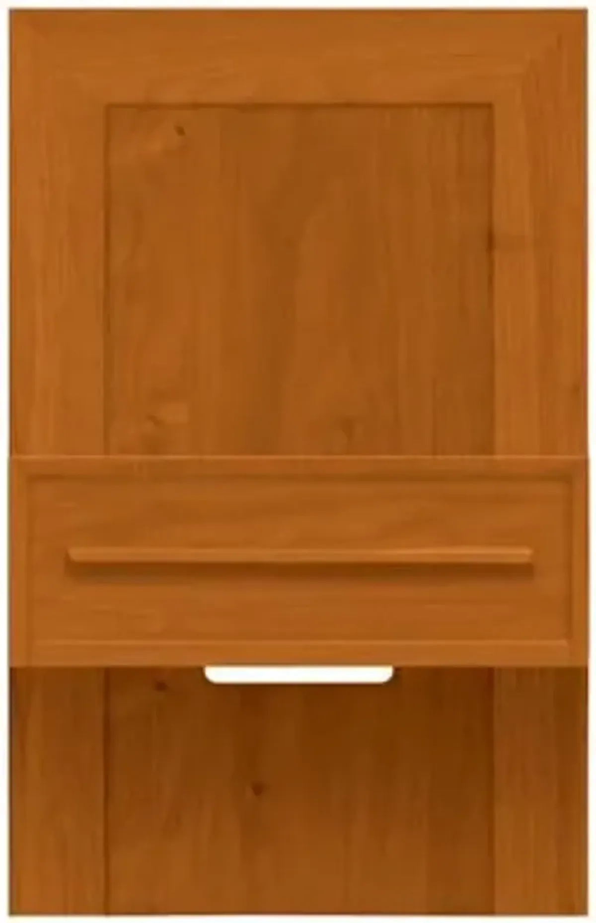 Moduluxe 29-Inch Box Nightstand for Platform Bed