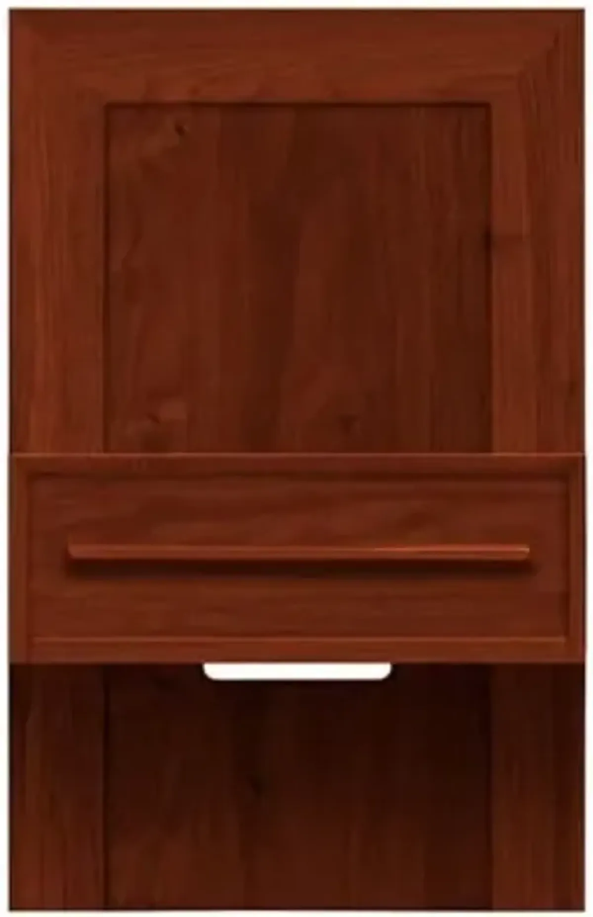 Moduluxe 29-Inch Box Nightstand for Platform Bed