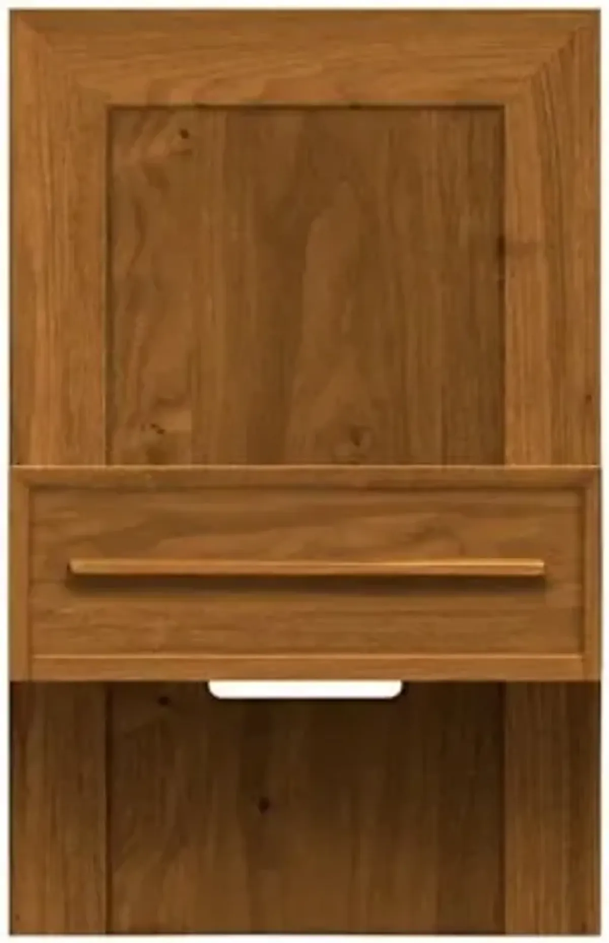 Moduluxe 29-Inch Box Nightstand for Platform Bed