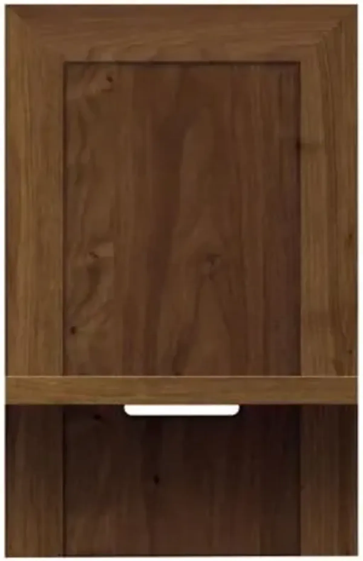 Moduluxe 29-Inch Shelf Nightstand for Platform Bed