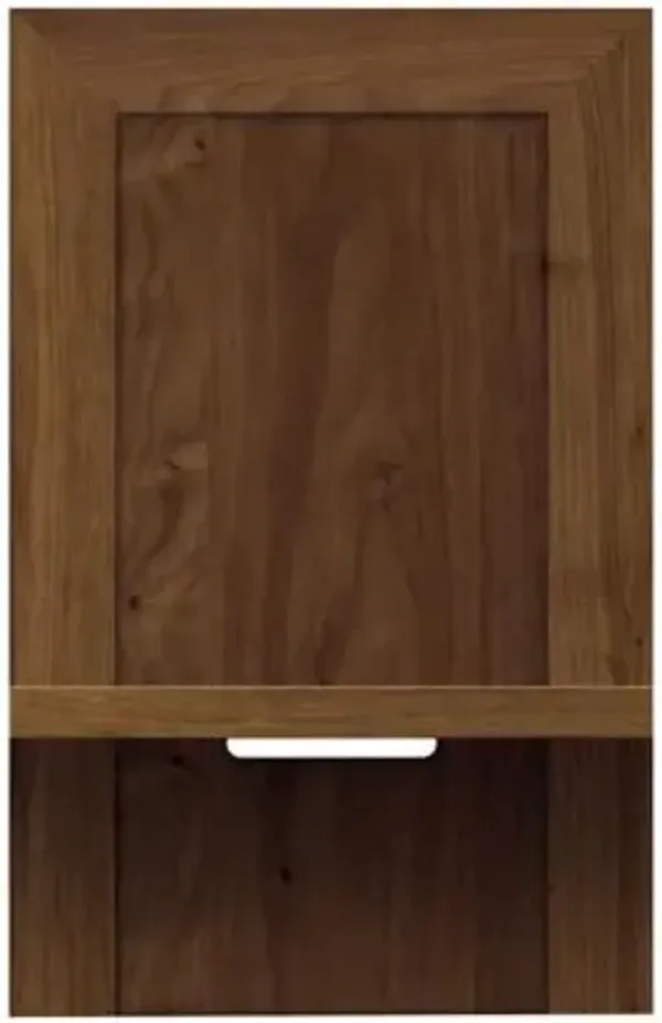 Moduluxe 29-Inch Shelf Nightstand for Platform Bed