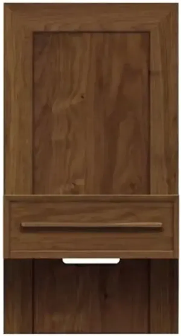 Moduluxe 35-Inch Box Nightstand for Platform Bed