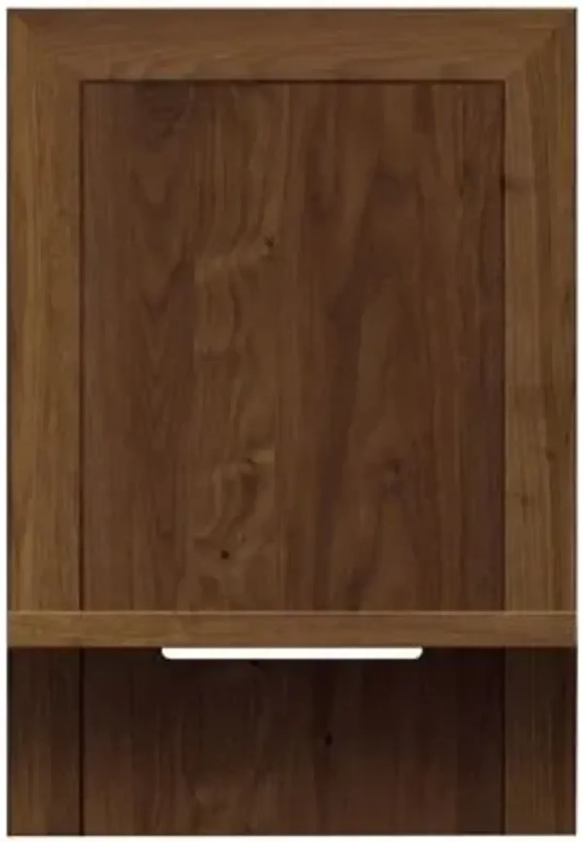 Moduluxe 35-Inch Shelf Nightstand for Platform Bed