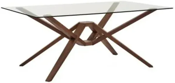 Exeter Glass Top Dining Table