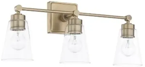 Rory Conical Glass Vanity Light