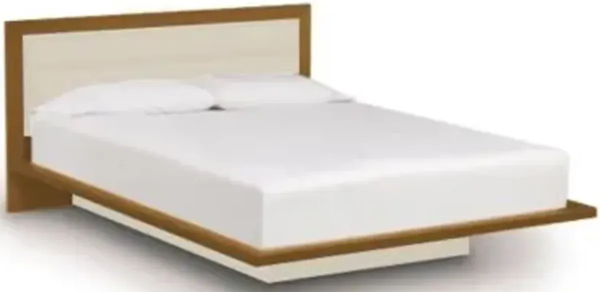 Moduluxe 35-Inch Platform Bed with Microsuede Headboard