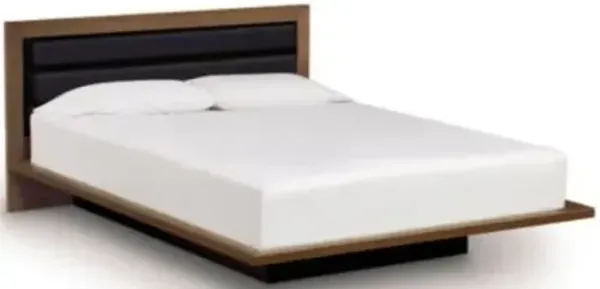 Moduluxe 35-Inch Platform Bed with Leather Headboard