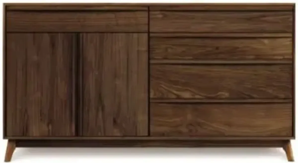 Catalina Five-Drawer/Two-Door Buffet