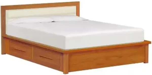 Moduluxe 35-Inch Storage Bed with Microsuede Headboard