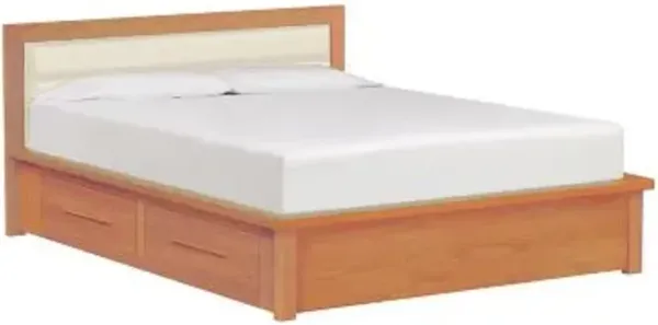 Moduluxe 35-Inch Storage Bed with Microsuede Headboard