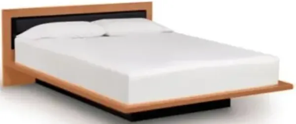 Moduluxe 29-Inch Platform Bed with Microsuede Headboard
