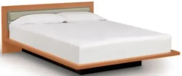 Moduluxe 29-Inch Platform Bed with Microsuede Headboard