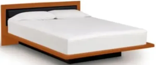 Moduluxe 29-Inch Platform Bed with Microsuede Headboard