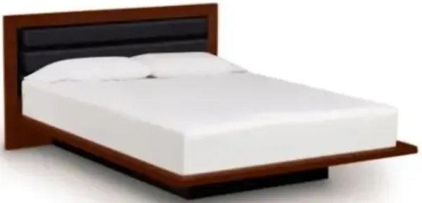 Moduluxe 35-Inch Platform Bed with Leather Headboard