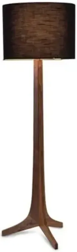 Black Amaretto / Brushed Brass- White Washed Oak color