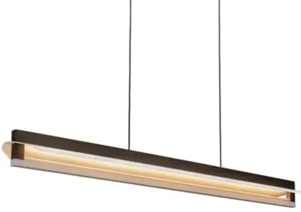 Nubis LED Linear Suspension with Split Canopy