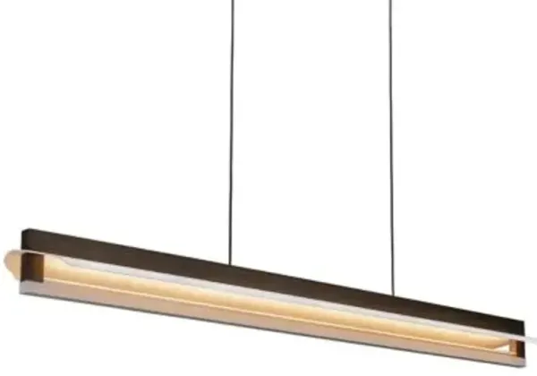 Nubis LED Linear Suspension with Split Canopy