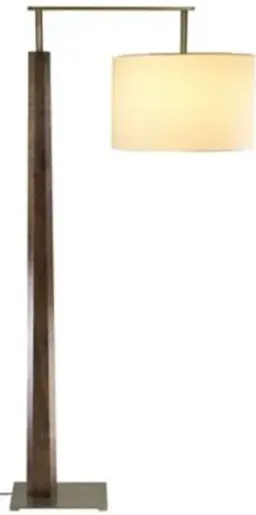 White Linen / Oiled Walnut- Brushed Brass color