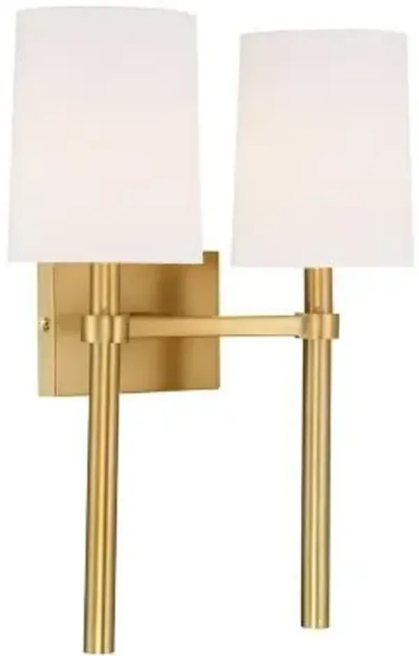 Bromley Double Wall Sconce