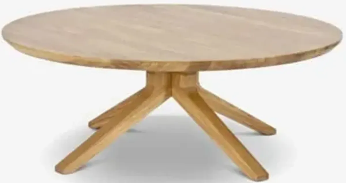 Cross Round Coffee Table