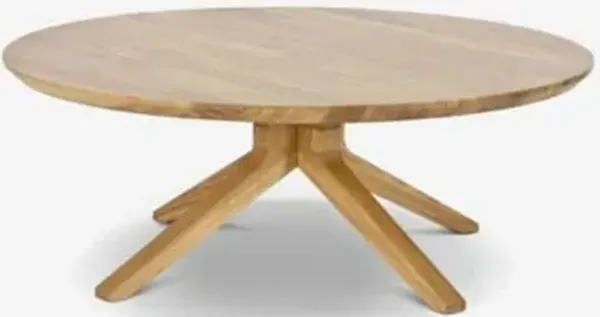 Cross Round Coffee Table