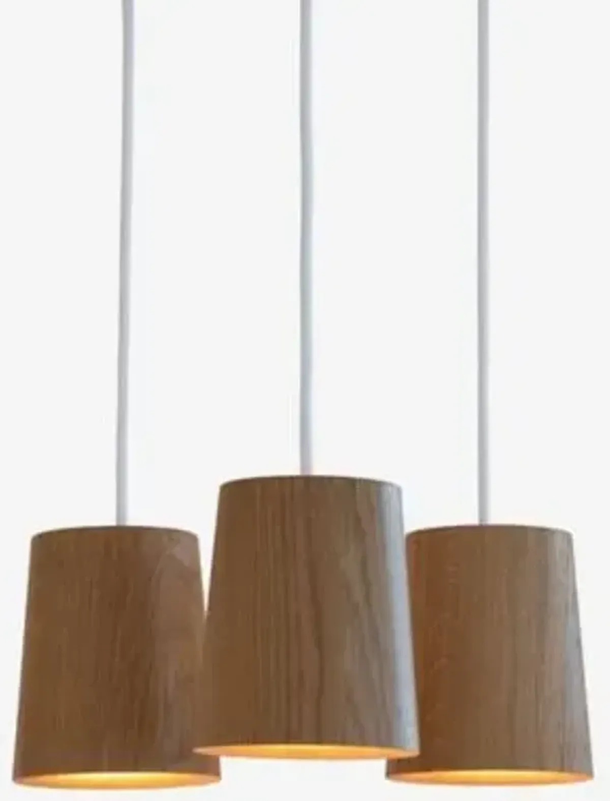 Solid Cluster Multi Light Cone Pendant