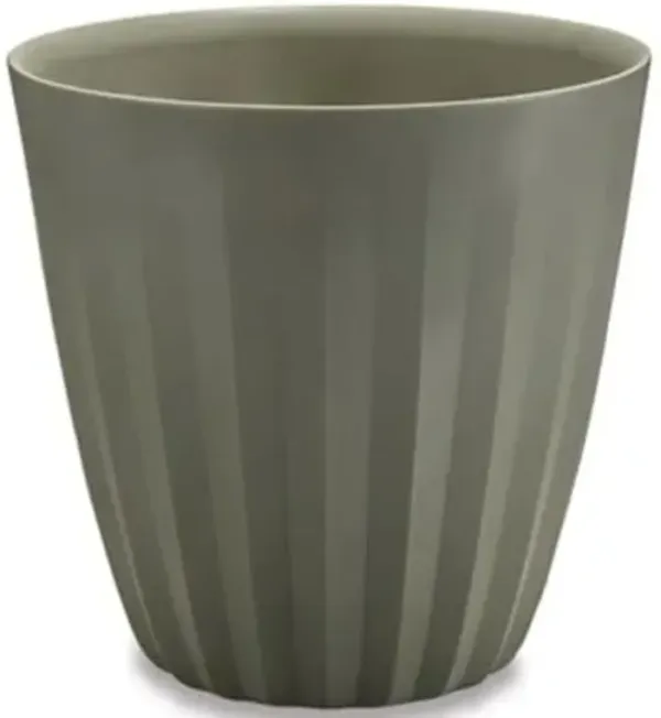 Pleat Modern Round Planter Pot