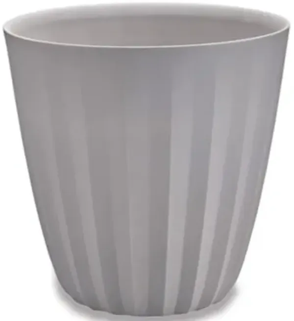 Pleat Modern Round Planter Pot
