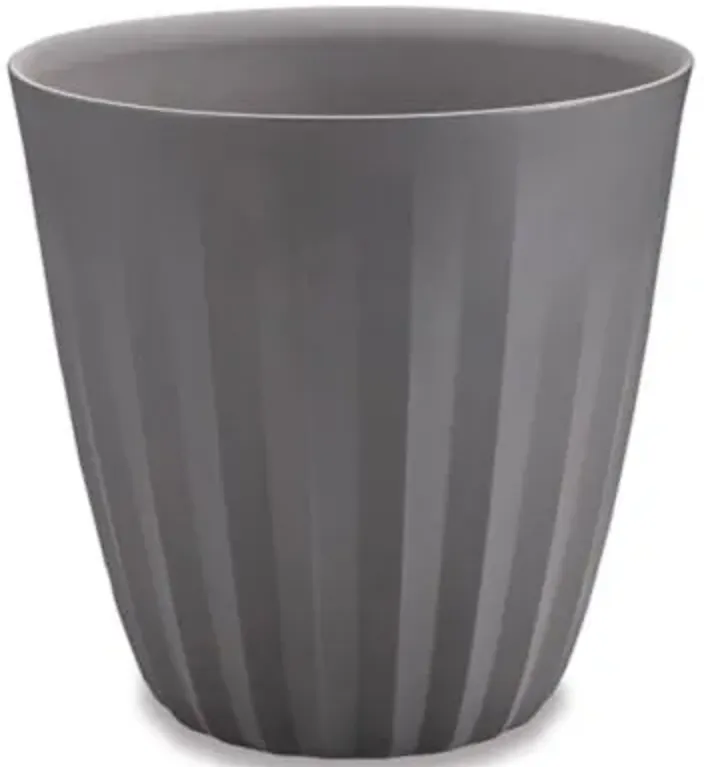 Pleat Modern Round Planter Pot