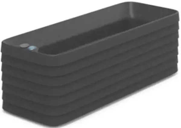 TruDrop Slat Self Watering Modern Window Box