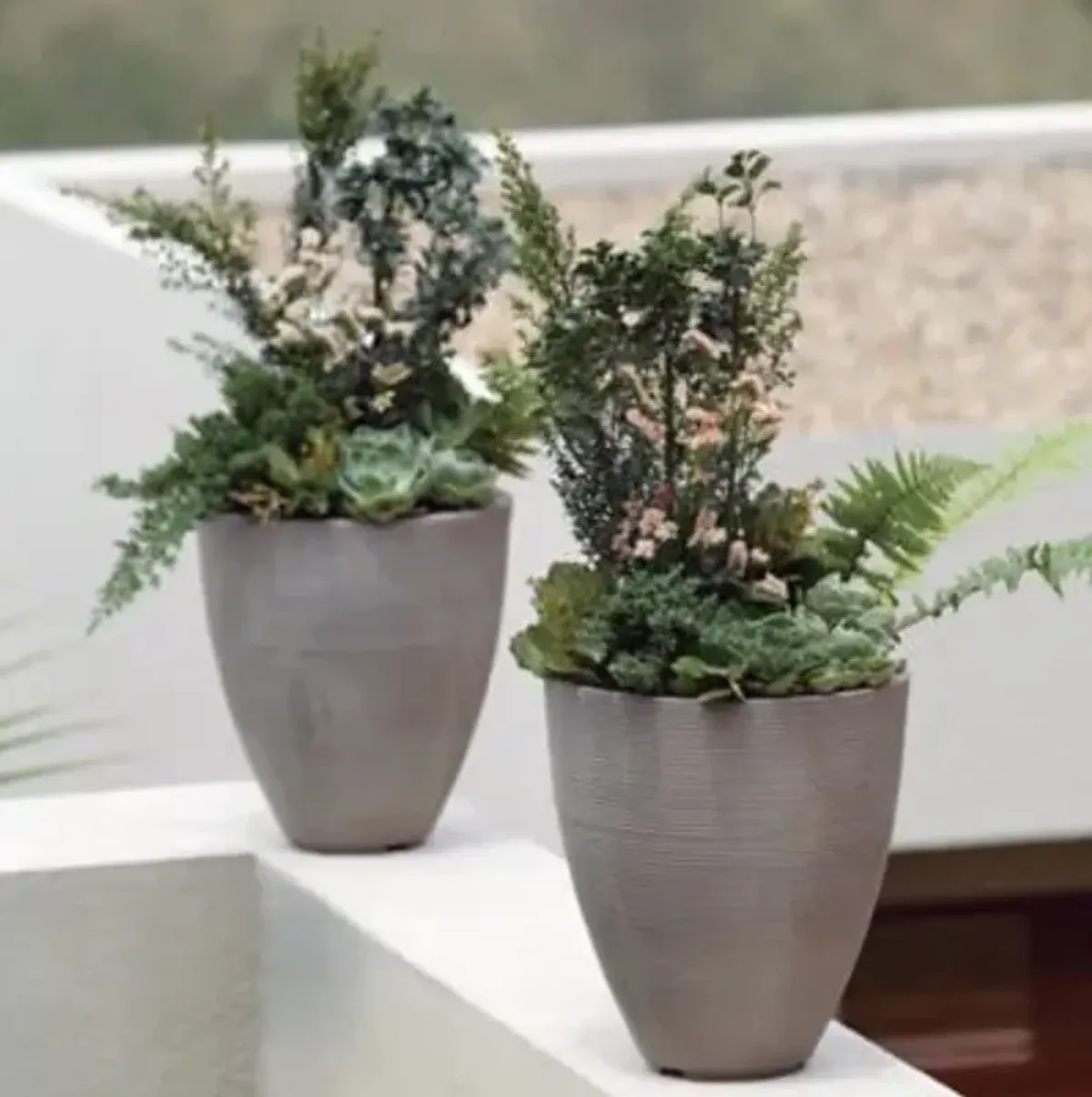 Delano Indoor/Outdoor Ribbed Planter Pot