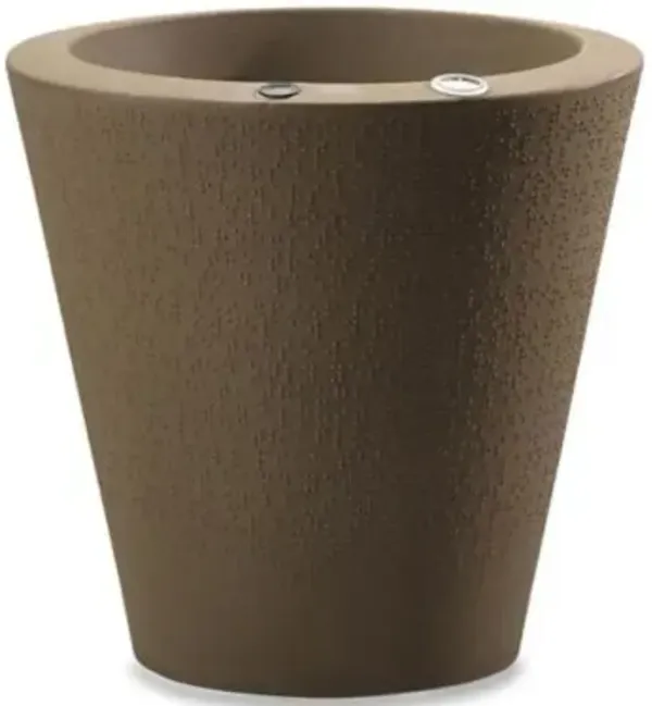 TruDrop Dot Self Watering Round Indoor/Outdoor Planter