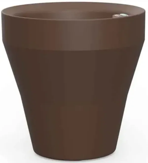 TruDrop Self Watering Round Indoor/Outdoor Planter