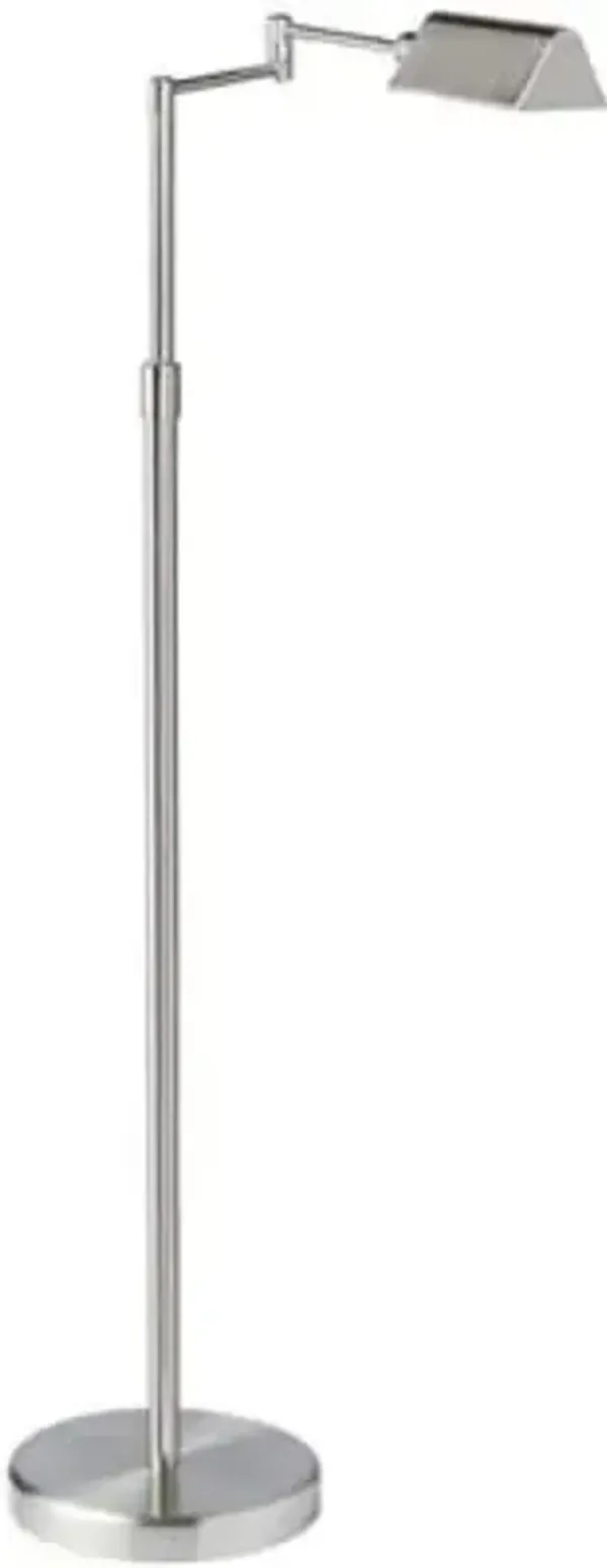 9W LED Swing Arm Floor Lamp