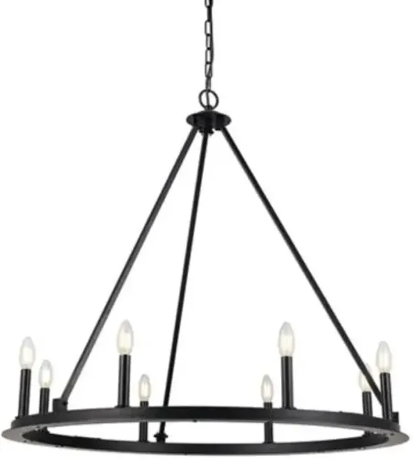 Colby Candelabra Ring Chandelier