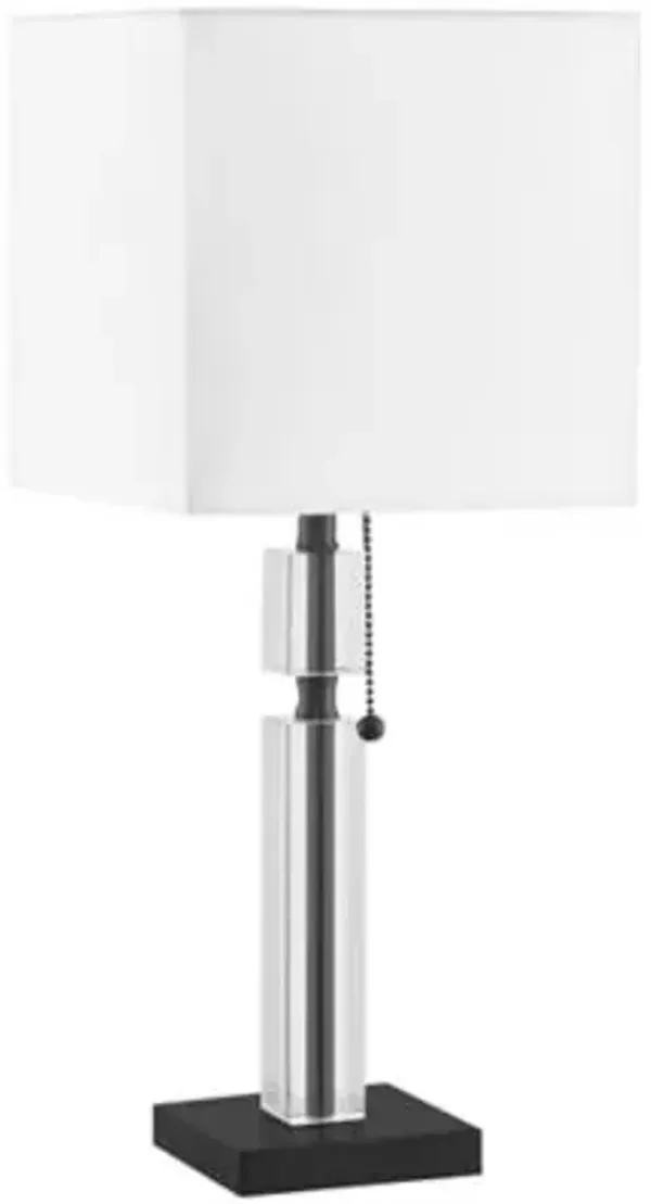 Fernanda Crystal Square Table Lamp