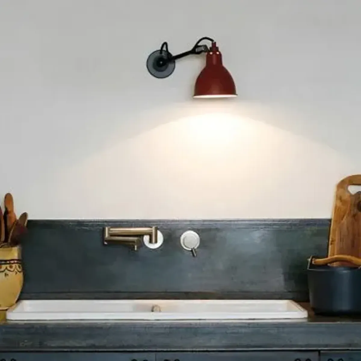 Lampe Gras 304 Plug In Wall Sconce