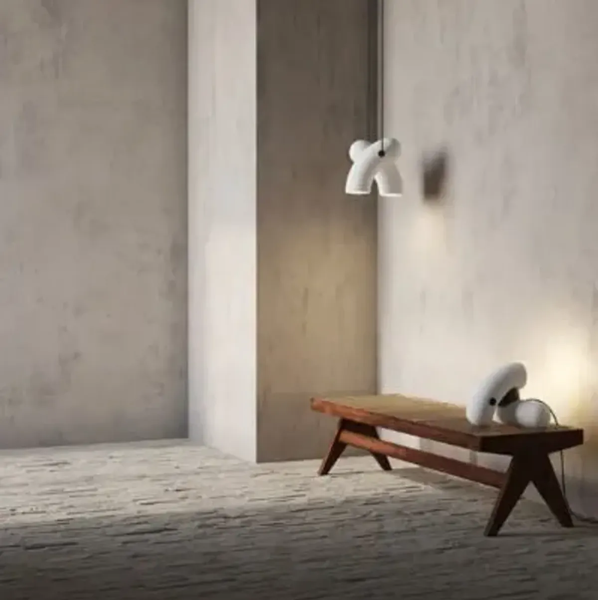 Hyphen Double LED Table Lamp