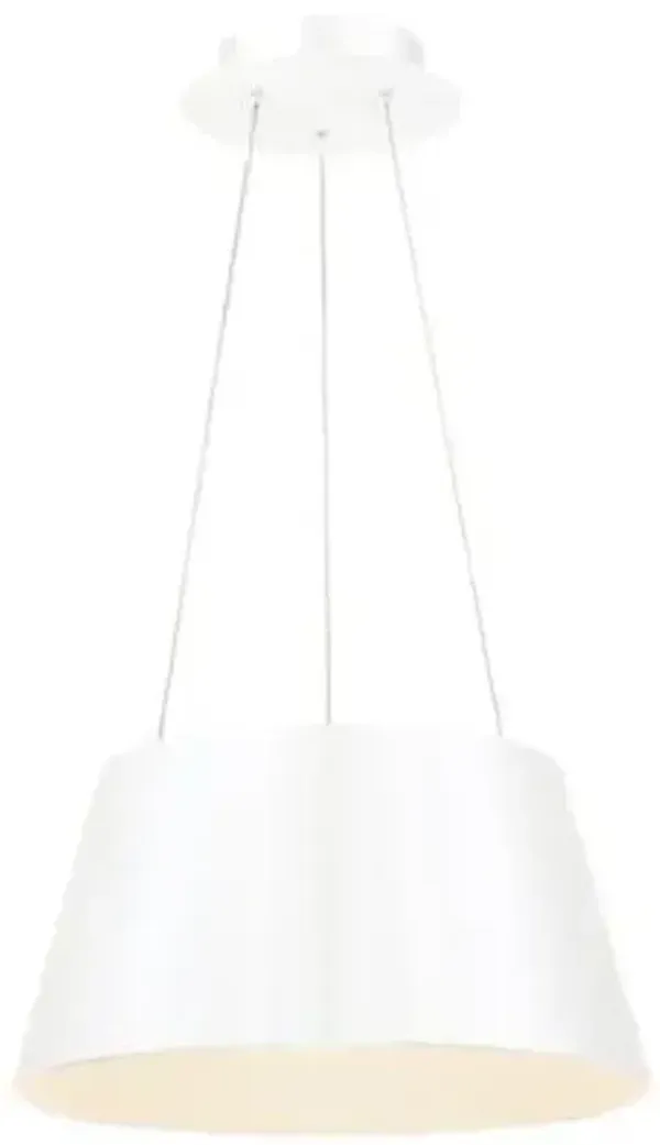 Vida LED Drum Pendant