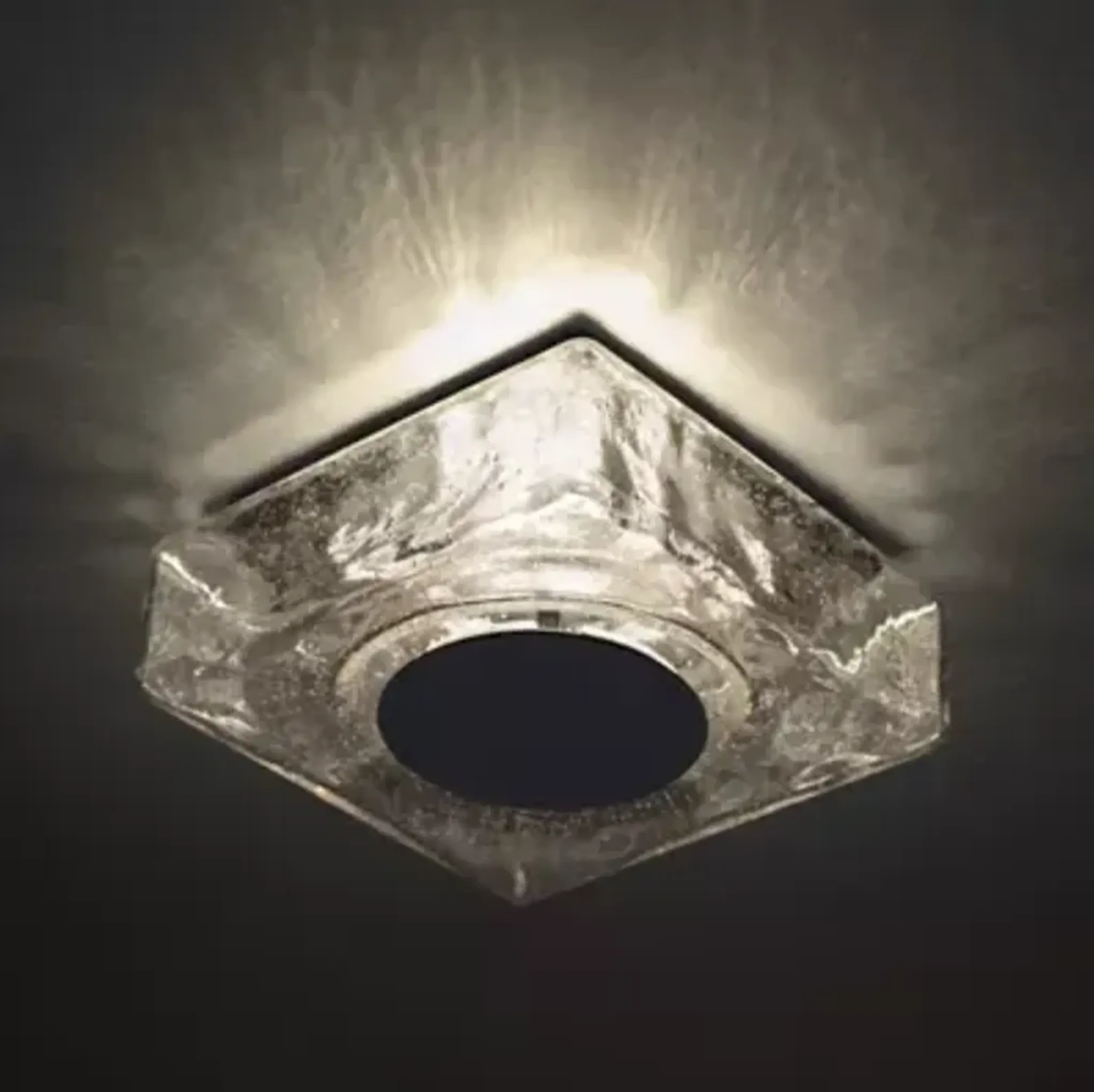 Cuboid Led Outdoor Flushmount Lumens Light Living | Furniture.com