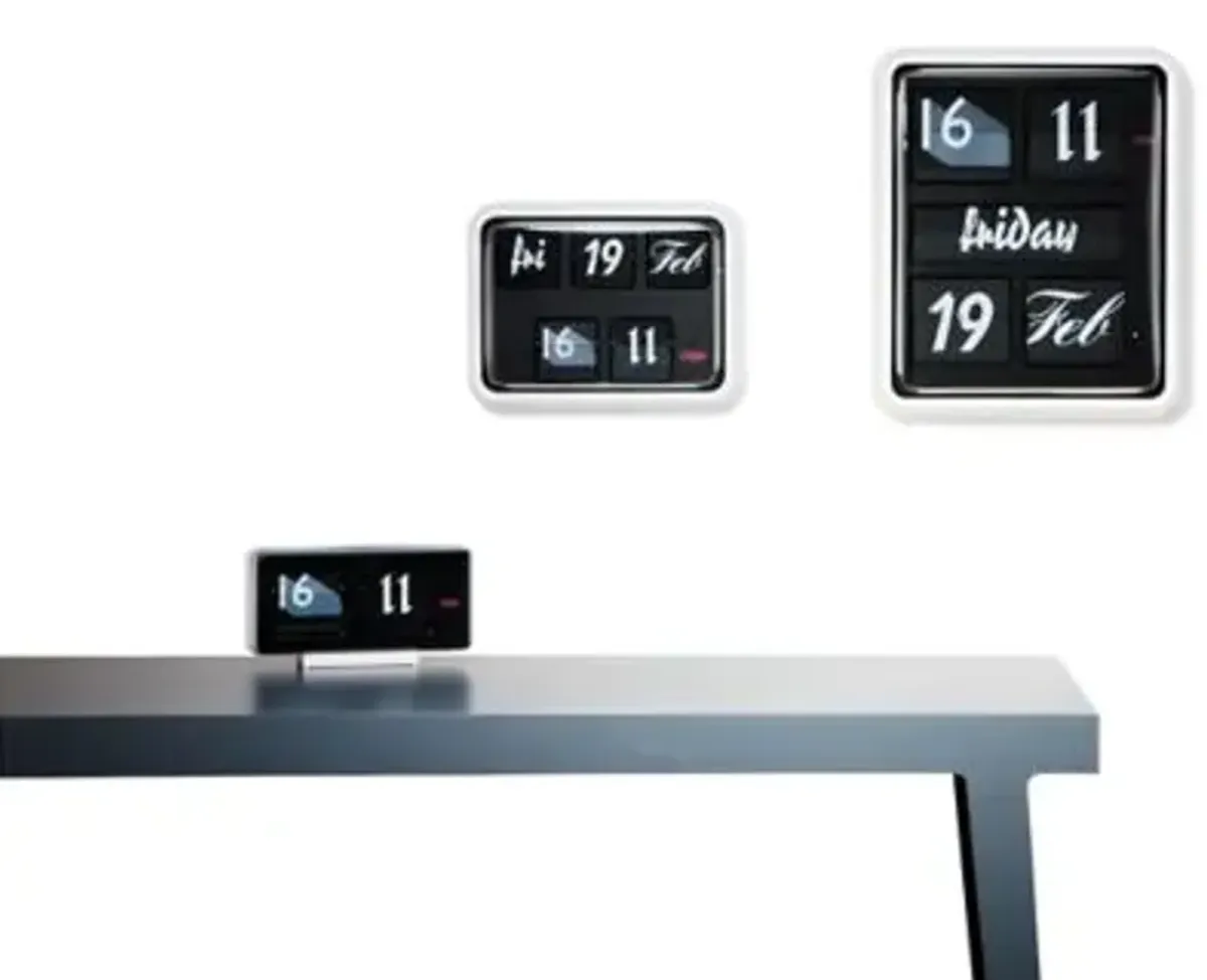 Font G225 Wall Clock