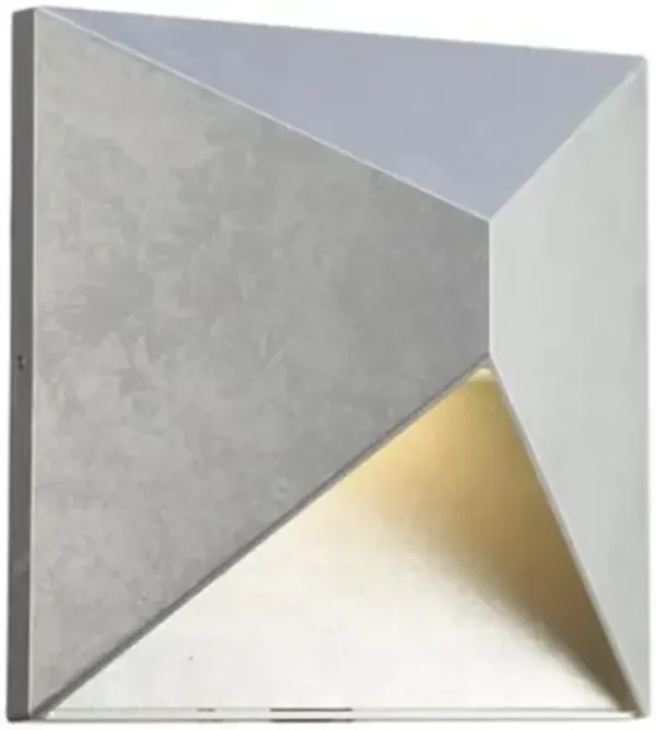 Square Outdoor LED Wall Sconce.