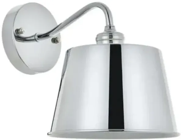 Nota Curved Arm Bath Wall Sconce