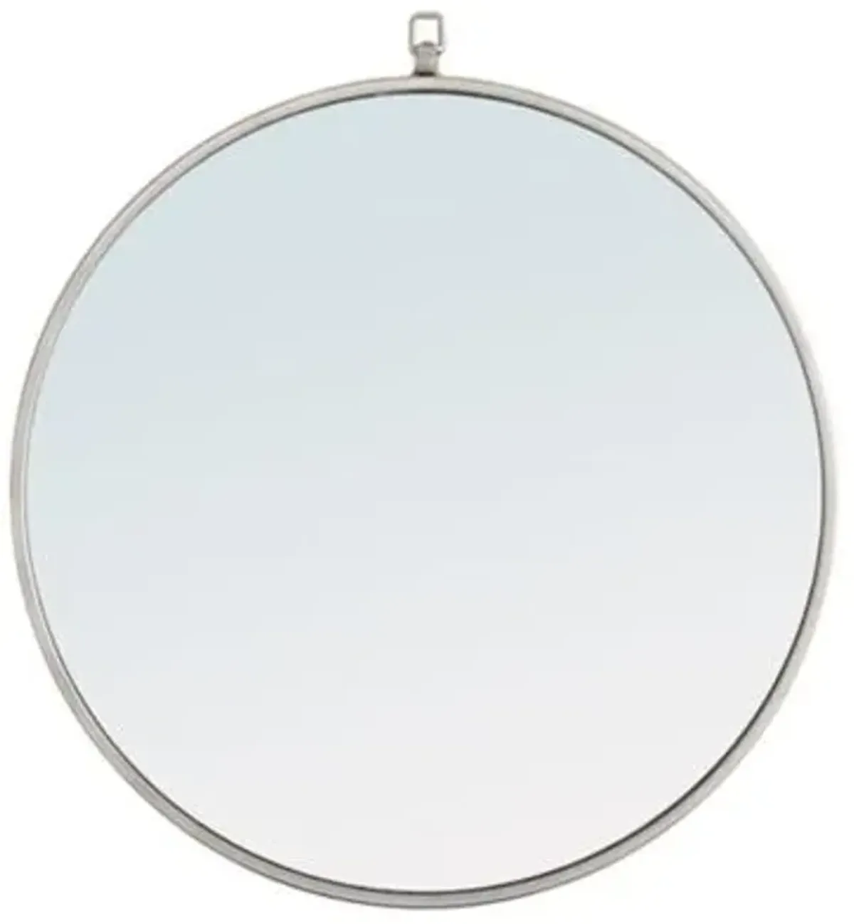 Rowan Round Wall Mirror with Decorative Hook