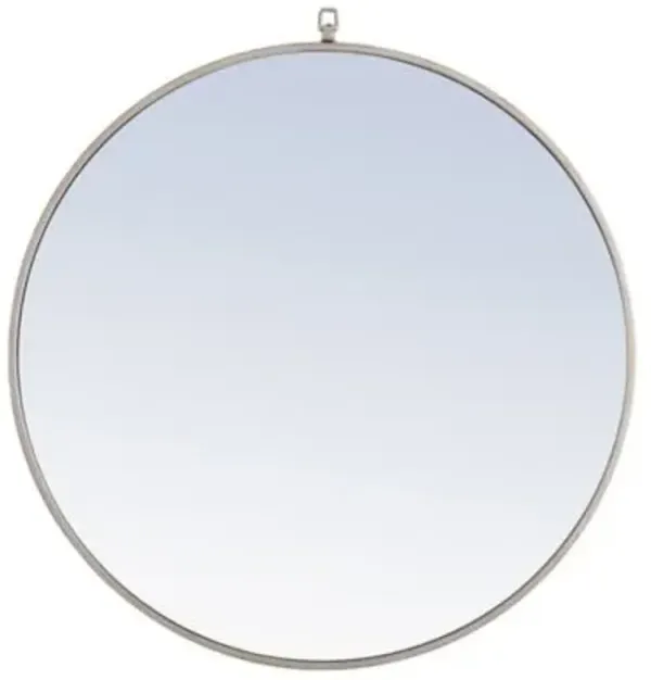 Rowan Round Wall Mirror with Decorative Hook